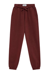 Jogging en coton bio Marron - Adam
